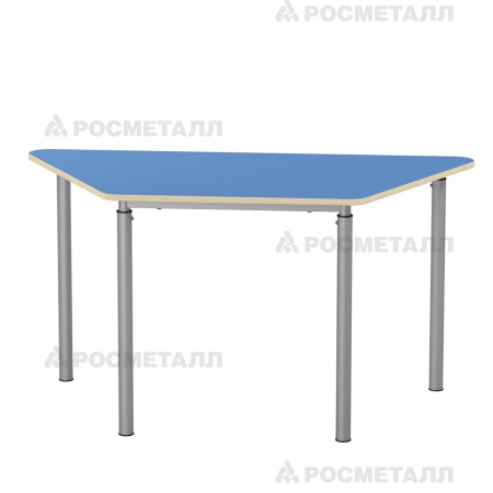 Стол для коворкинга модульный регулируемый ЛДСП Клен Синий 4-6